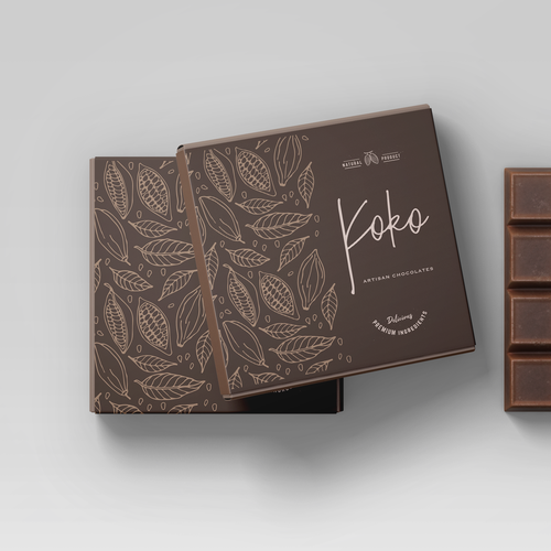Design a folding chocolate box Design by Moi_Designers