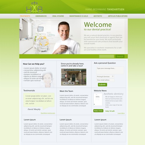 Create the next website design for Beekmans Tandartsenpraktijk Design von SetupShop™