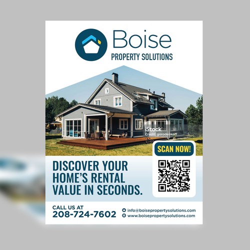 Create an Eye-Catching 1/4 Page Ad for a Leading Property Management Company! Design by SoftSkills