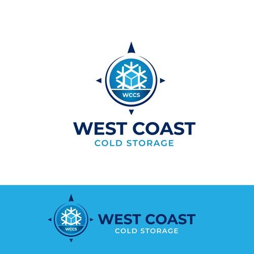 Cold Storage Company Logo (WCCS) Design by Ideaplane Studio