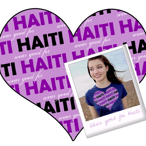 Wear Good for Haiti Tshirt Contest: 4x $300 & Yudu Screenprinter Réalisé par RebeccaWilkes