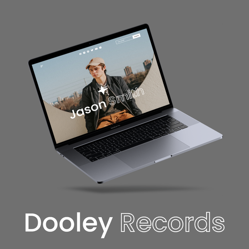 Design a website for artists of a London-based record label. Design by Neutron Design