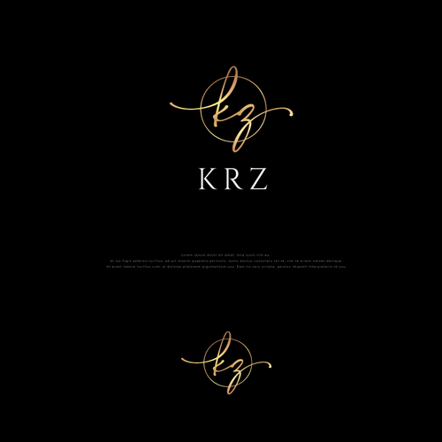 Personal Logo with design centered around the letter "Z" Design by CrissVons