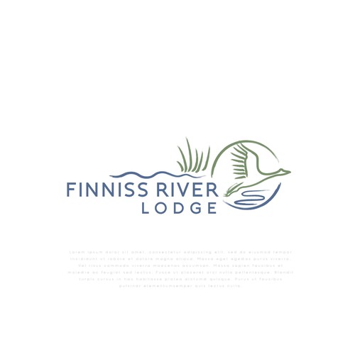 Logo for new Luxury Lodge on a working cattle station in the NT Design by Michael San Diego CA