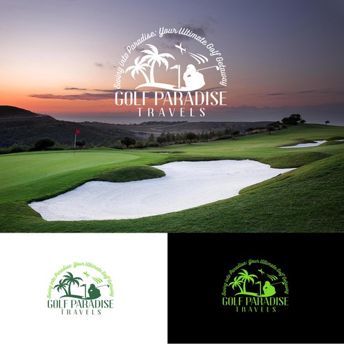 We need a logo that encourage trust and willingness to play GOLF in PARADISE Design by Nana445