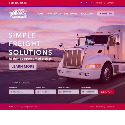 Home Page Website Design Design by Urban Creative