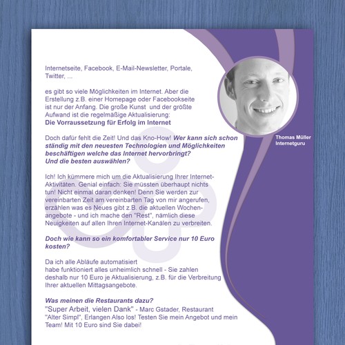 Postcard, flyer or print contest entry by NID3D