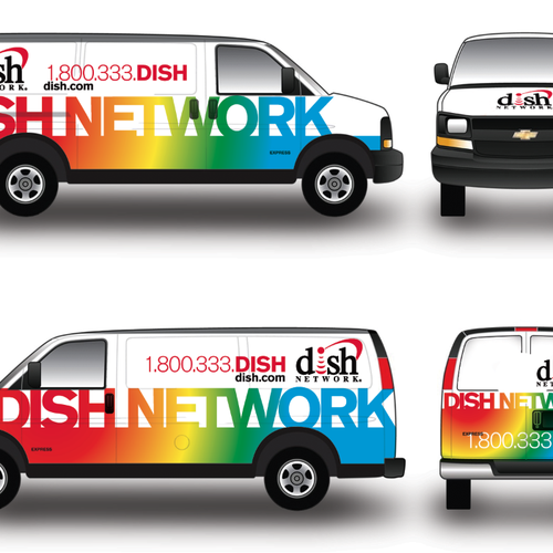V&S 002 ~ REDESIGN THE DISH NETWORK INSTALLATION FLEET デザイン by Luckykid