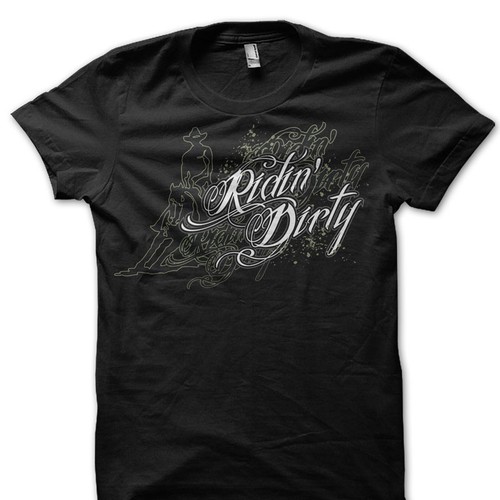 T-shirt designs for Ridin' Dirty clothing Réalisé par Graphic Inside