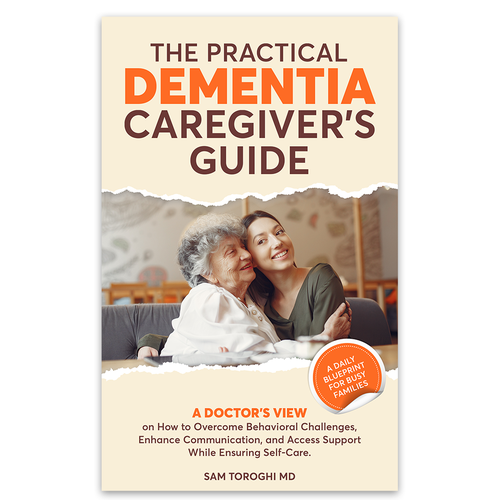 Design Creative Book Cover for Dementia Caregiver Guide Design by Knorpics