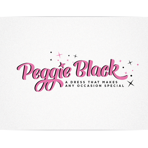 Create a captivating pinup logo design with a twist for Peggie Black-ontwerp door Cit