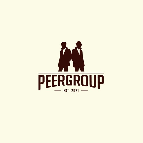 Design a classic brand logo for Peergroup, who have the target group of casuals, a subculture of football fans! Design by Sacti Studio