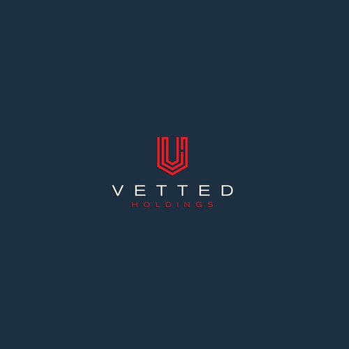 Vetted Holdings New Logo Design by reflect the style ™
