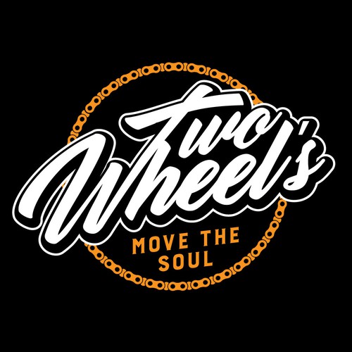 Two-Wheel Rides Logo Design réalisé par AlarArtStudio™