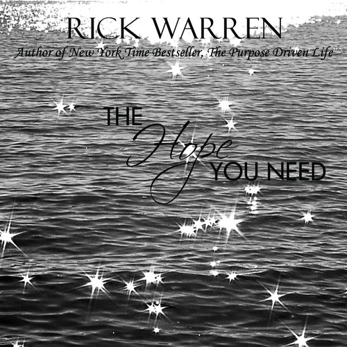 Design Rick Warren's New Book Cover Réalisé par tuhnah