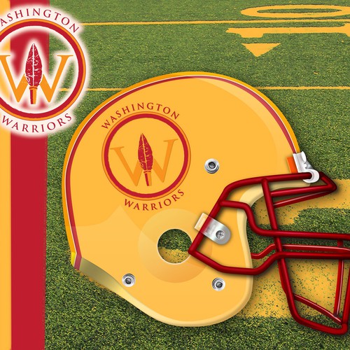 Community Contest: Rebrand the Washington Redskins  デザイン by 1601creative