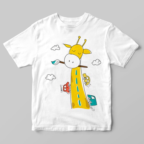 Design a cute, attractive toddler boy's t-shirt. Design by alexandra_designer