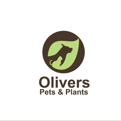 Olivers pets plants logo Logo design contest 99designs