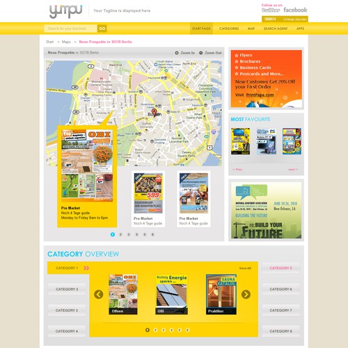 Create the next website design for yumpu.com Webdesign  Design von Kris Kanchibhatta