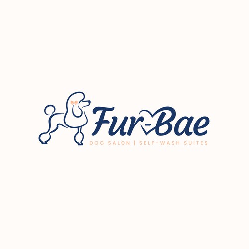 Design a logo/branding for Fur-Bae (slogan: Before Anything Else) luxury dog wellness/lifestyle biz Design by SanDzine