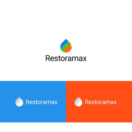 Restoration Company Branding. Design by Monsoon12