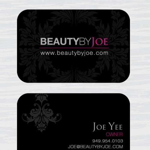 Create the next stationery for Beauty by Joe Ontwerp door double-take