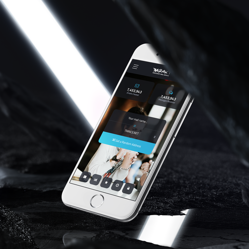 Diseño de Design a mobile app for a temporary email service de BryanMaxim