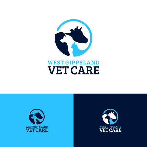 Freshen up our look to fit our renovated mixed animal Veterinary Clinic (update: no horses please) Design by MrBaba