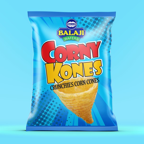 Pack for corn snacks