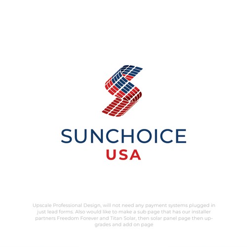 Solar Sales upscale logo  Design by CreativeJAC