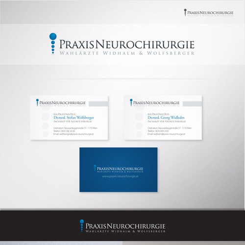 Logo Visitenkarte Fur Neurochirurgische Arztpraxis Logo Business Card Contest 99designs