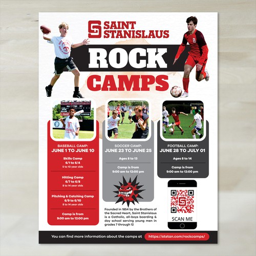 Design a catchy flyer to promote our upcoming sports camps Design por Dzhafir