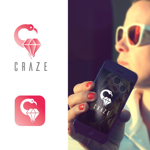 Sophisticated, luxury, edgy social shopping app icon/logo Design by SumOptimus