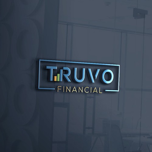 ***DESIGN logo  FOR A TECHY FINANCIAL COMPANY *** Truvo Financial Design by ✒️ miaArtwork™