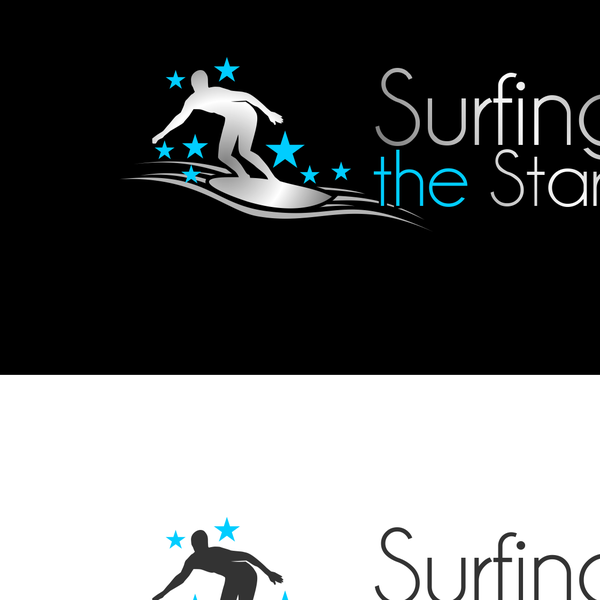 Create the next logo for Surfing the Stars