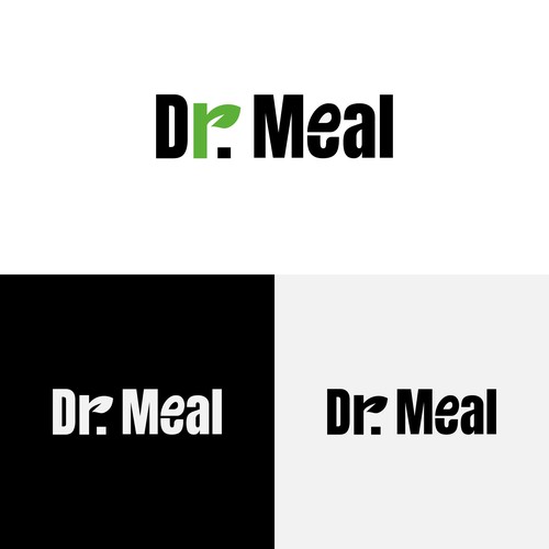 Meal Replacement Powder - Dr. Meal Logo Design by DezinerAds