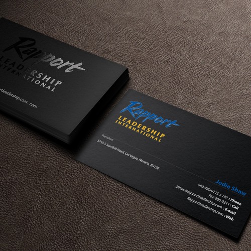 New business cards designs Design réalisé par MediaProductionArt