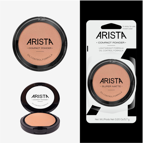 Arista Compact Powder Design by SBS GRAPHICS