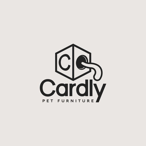 コンペ「Cardly - Cardboard Furniture For Pet With Modern Architectural Aesthetic Concepts- Need Brand Logo」のデザイン by desi9nartさん 