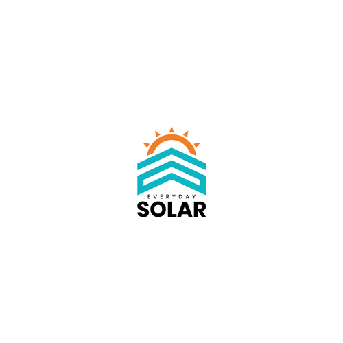 Everyday Solar Logo Design Diseño de gmzbrk