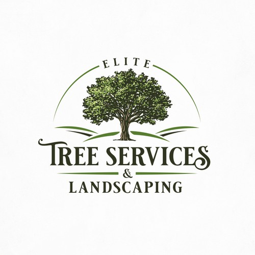 who can make the best tree and landscaping logo in the world! Design by lindt88