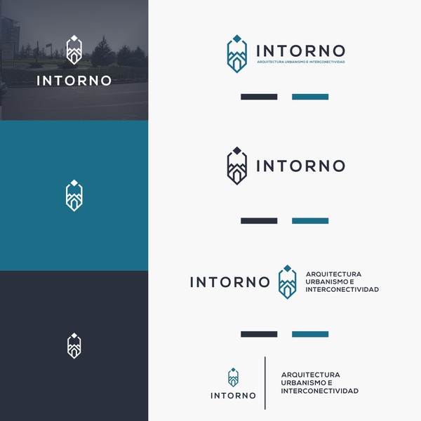 Design by donna alesha titled "Crea el logo de INTORNO, urbanistas y arquitectos mejorando la vida de miles"