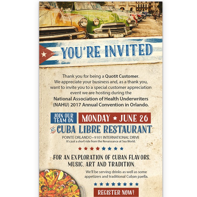 Invitation To Customer For An Event 4