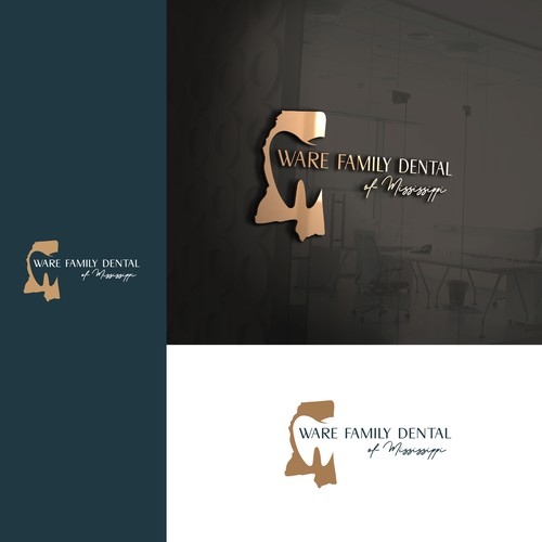 Sophisticated logo for esthetic/cosmetic dental office in Mississippi Design by ExclusiveDGN