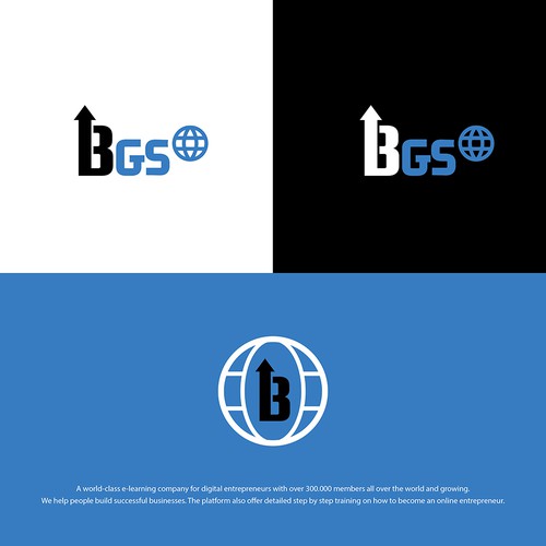 We need a simple powerful logo for our online HUB. Design by Ae works™