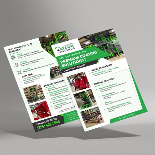 We are a new powder coating company needing to stand out from the rest. Design by *FBCTechnologies*