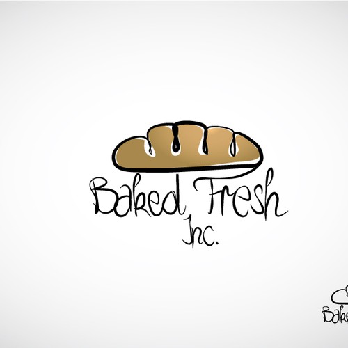 logo for Baked Fresh, Inc. Design by jungblut