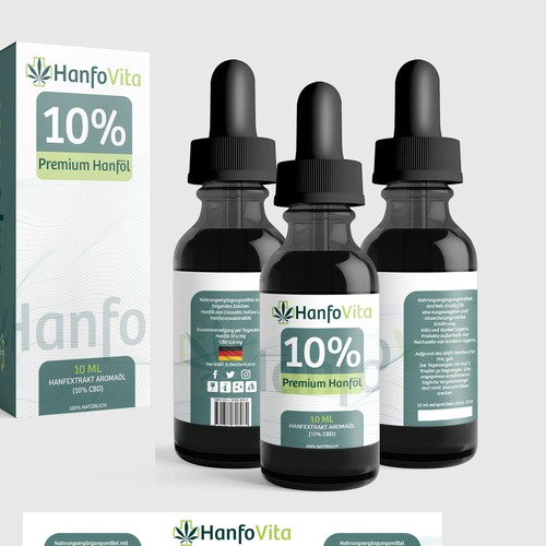 Product label contest entry by Windmill Designer™