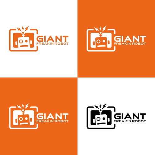 Minimalist, Classy Giant Robot Logo Wanted Design by tdesign.taner