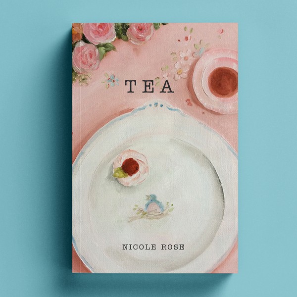 TEA — Illustrated Book Cover Redesign | Vintage Floral Editorial Design
